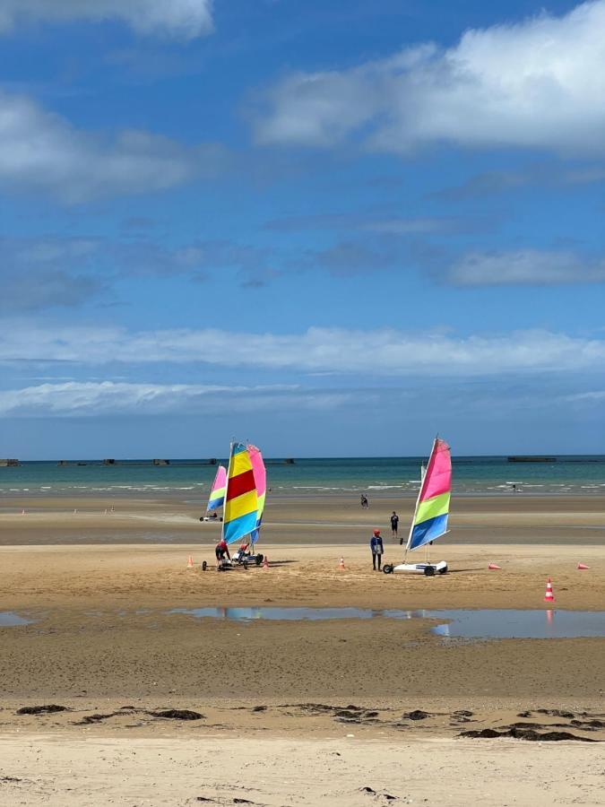 Sunny Apt On D-Day Beach With Parking Saint-Côme-de-Fresné Exterior foto