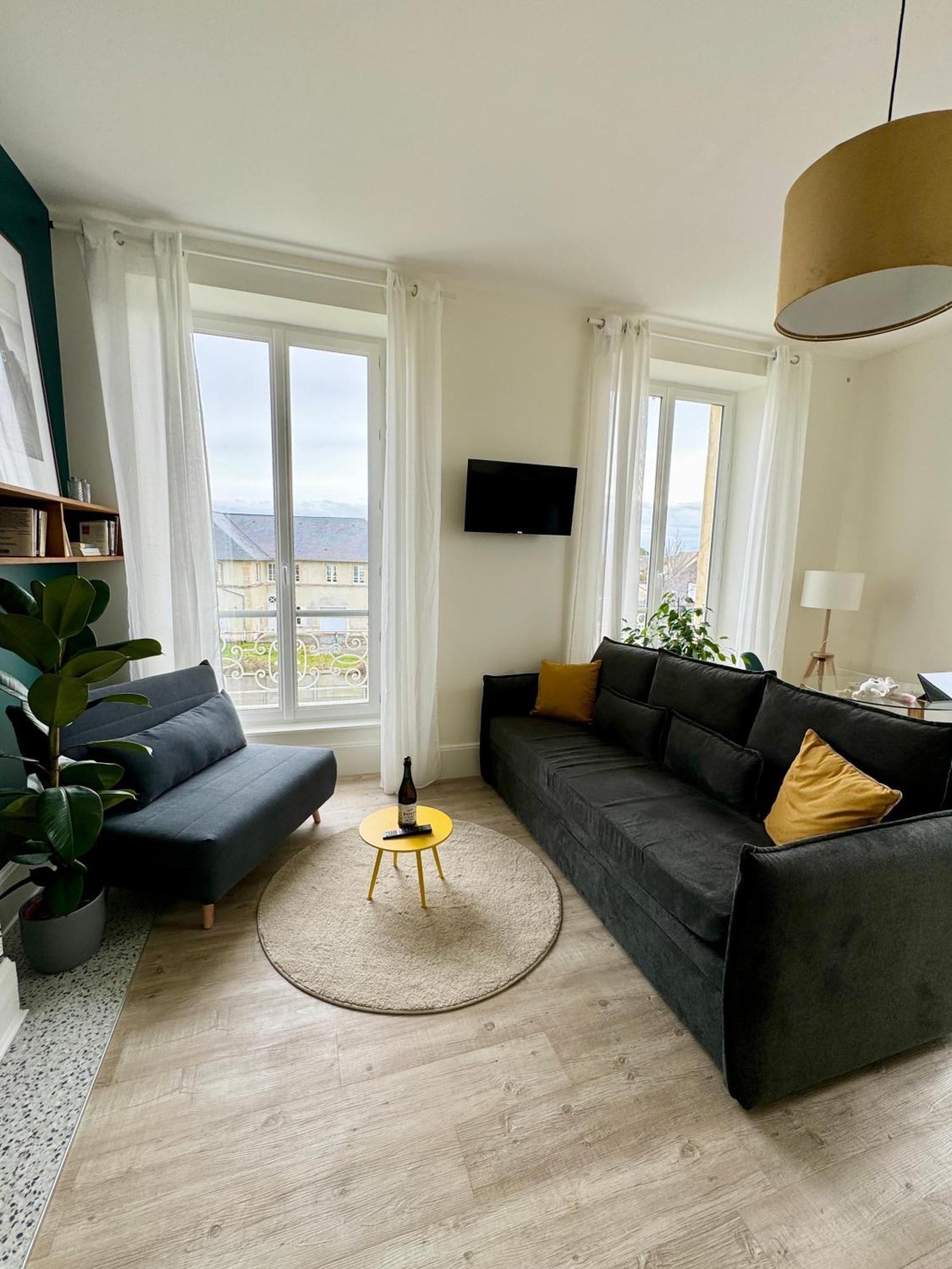 Sunny Apt On D-Day Beach With Parking Saint-Côme-de-Fresné Exterior foto